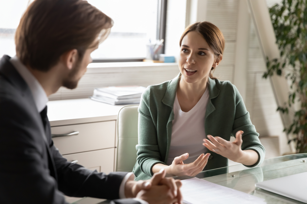 Motivated,Diverse,Caucasian,Colleagues,Or,Partners,Talk,Discuss,Business,Ideas