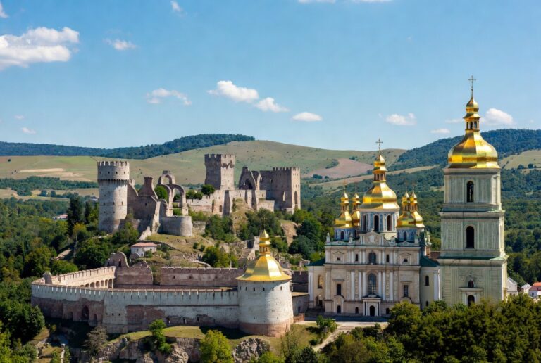 дивовижні споруди україни.