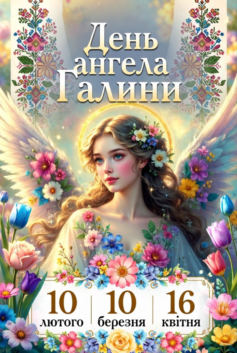 Коли день ангела Галини.