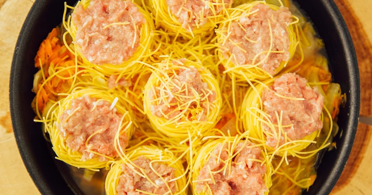 макарони з фаршем