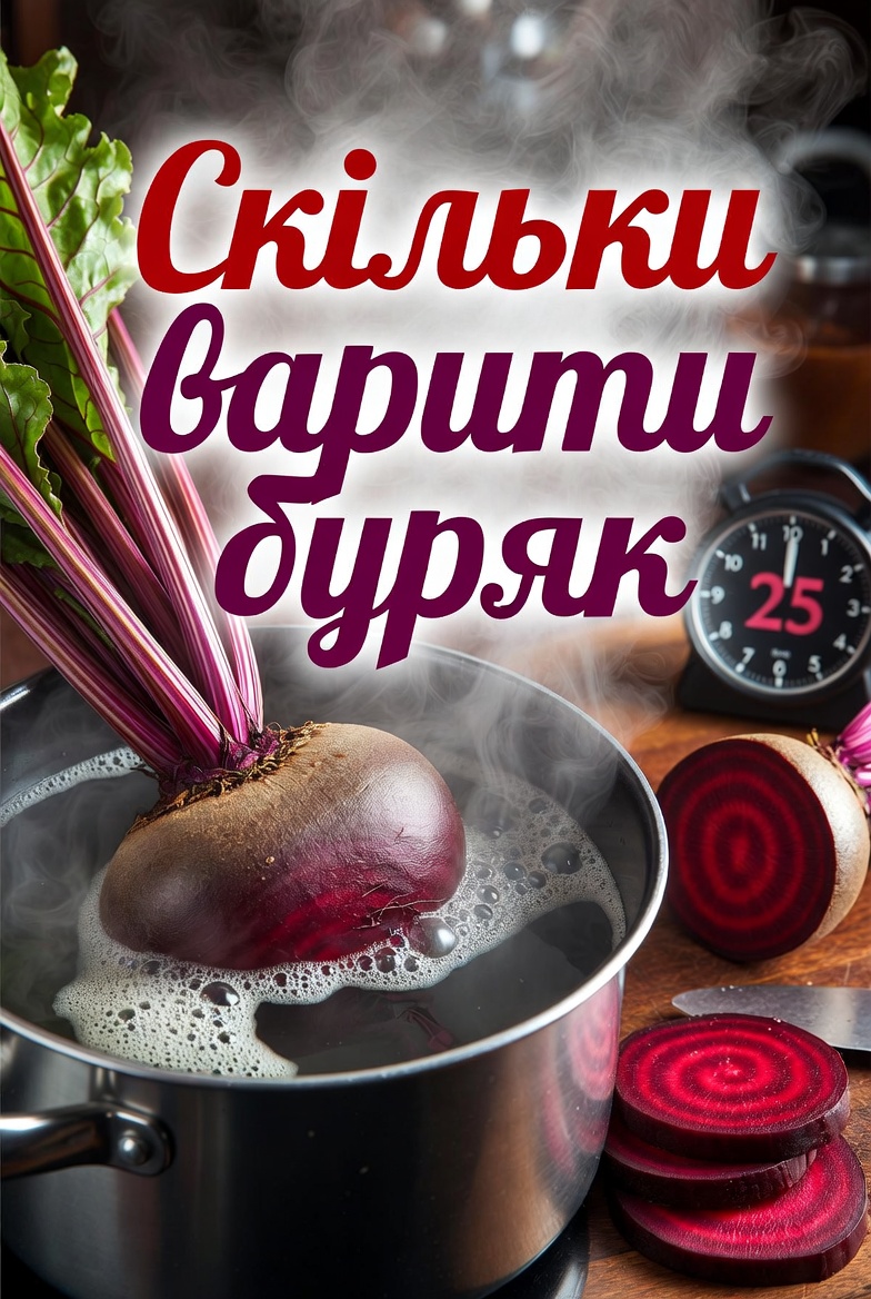 Скільки варити буряк.