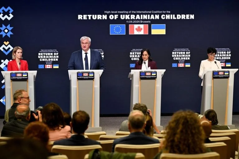 Заседание коалиции по возвращению украинских детей с участием Канады и Британии